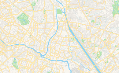 Printable street map of Pasig, Philippines