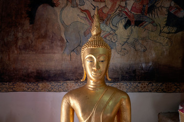 The Buddha statue