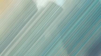 elegant motion speed lines background or backdrop with dark sea green, light gray and dim gray colors. dreamy digital abstract art