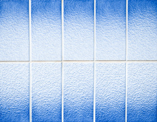 Blue wall tile background texture - obrazy, fototapety, plakaty
