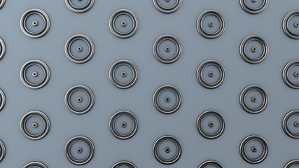 Interior pattern, architectural background. 3d illustration, 3d rendering.