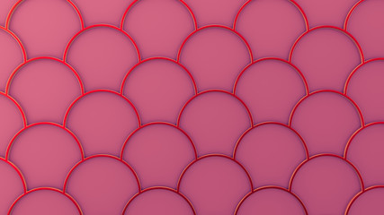 Interior pattern, architectural background. 3d illustration, 3d rendering.