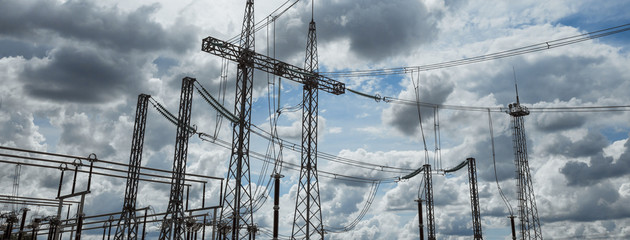 High voltage post or High voltage tower