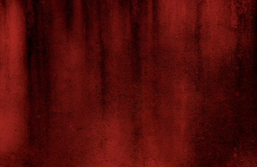 Old red wall grungy background or texture