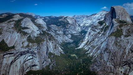 Yosemite valley from Glacier Point