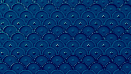 Interior pattern, architectural background. 3d illustration, 3d rendering.