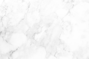 White marble texture with natural pattern for background or design art work.
