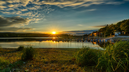 Long Exposure Sea and Clouds