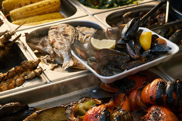 Cooking on the street