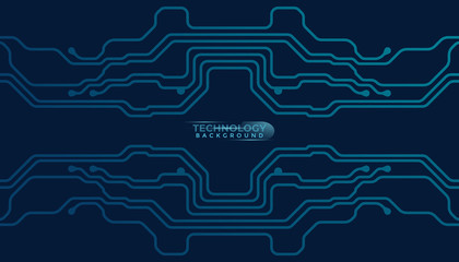 Abstract futuristic digital technology background. Circuit board design background. Vector illustration eps 10.