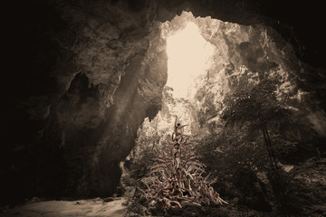 The group of modern ballet dancers. Contemporary art ballet. Young flexible athletic men and women in tights. Negative space. Concept of dance grace, inspiration, creativity. Made of shots of 11