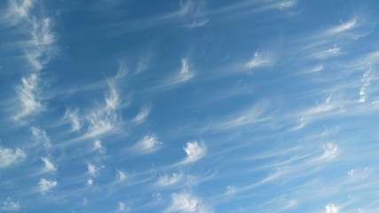 Obraz premium sky with clouds and sun