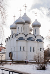 Russia. Vologodskaya Oblast. Old orthodox churches.