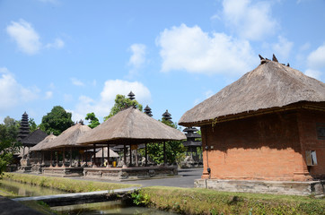 Fototapeta na wymiar Taman Ayun Temple, a royal temple of Mengwi Empire in Bali