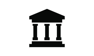 bank icon vector