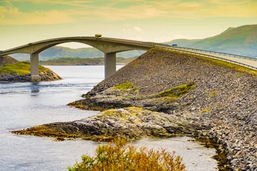 Photo sur Plexiglas Atlantic Ocean Road La Route de l& 39 Atlantique en Norvège