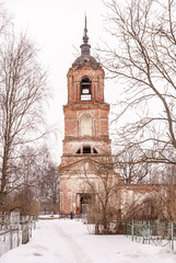 Fototapeta na wymiar Russia. Vologodskaya Oblast. Old orthodox churches.