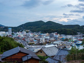 Fototapeta premium 対馬 厳原の風景
