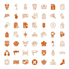 Fototapeta premium mark icons