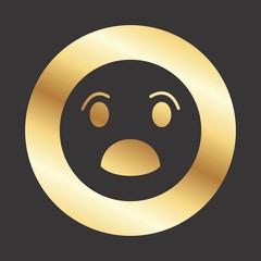 Fototapeta premium Surprise Emoji Icon For Your Design,websites and projects.