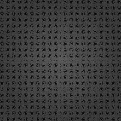 Seamless vector background with random black dotted elements. Abstract ornament. Dotted abstract pattern