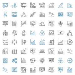 chart icons set