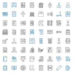 Obraz premium check icons set