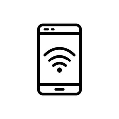 Smartphone icon vector desin template