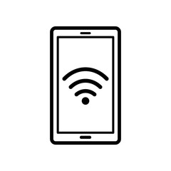 Smartphone icon vector desin template