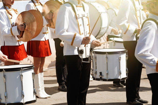 A children's brass band