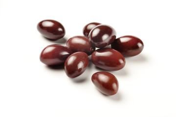 taggiasca olives isolated