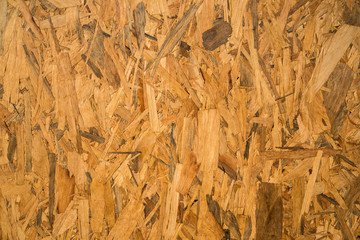 plywood wall background or texture. Natural pattern wood background.Compressed light brown wooden texture  concept.