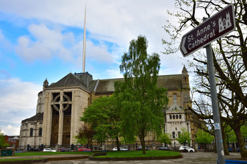 Katedra Św. Anny Belfast Irlandia Północna - obrazy, fototapety, plakaty