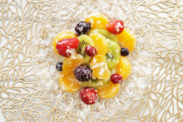 フルーツの盛り合わせ