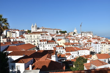 Fototapeta na wymiar Igreja de São Vicente em Lisboa