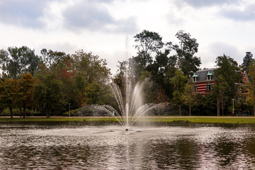fountain in the park, Amsterdam Vondelpark