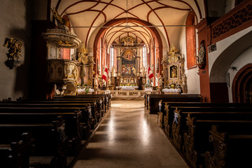 Fototapeta na wymiar Wallfahrtskirche in Schesslitz
