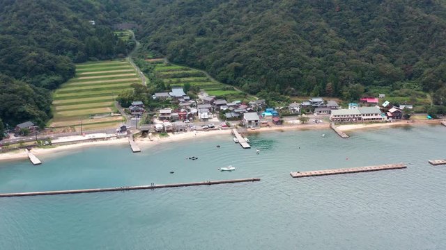 福井県 敦賀 名子海水浴場 ドローン空撮