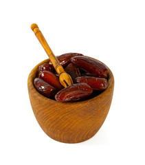 date fruit isolated on white background