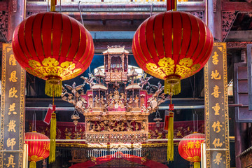 sin sze si ya temple in Kuala Lumpur in Malaysia