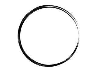 Grunge circle made for marking.Grunge oval shape made for your project.Grunge logo.Grunge artistic element.