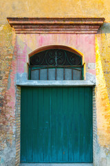 Doorway in old town center