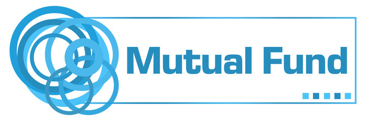 Mutual Fund Blue Random Rings Horizontal Box 