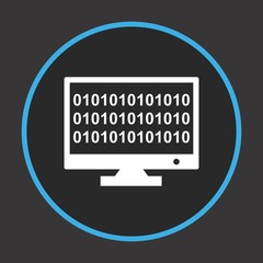 Binary code online Icon For Your Design,websites and projects.