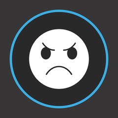  Angry Emoji Icon For Your Design,websites and projects.