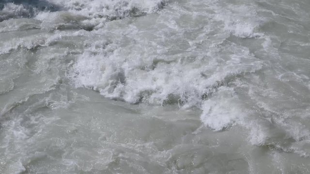 waterflow in yoho valley river in summer daytime in Yoho National Park, British Columbia,Canada in summer daytime