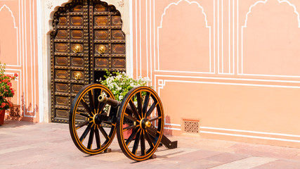 Jaipur city palace in Jaipur city, Rajasthan, India