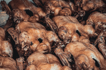 Boil Chinese Stewed Duck Asian Recipe.