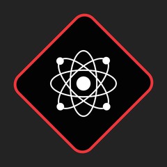 Atom Stracture Icon For Your Design,websites and projects.