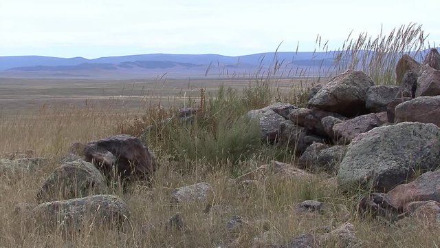 Mongolia. Northwest region of the country. Landscapes.